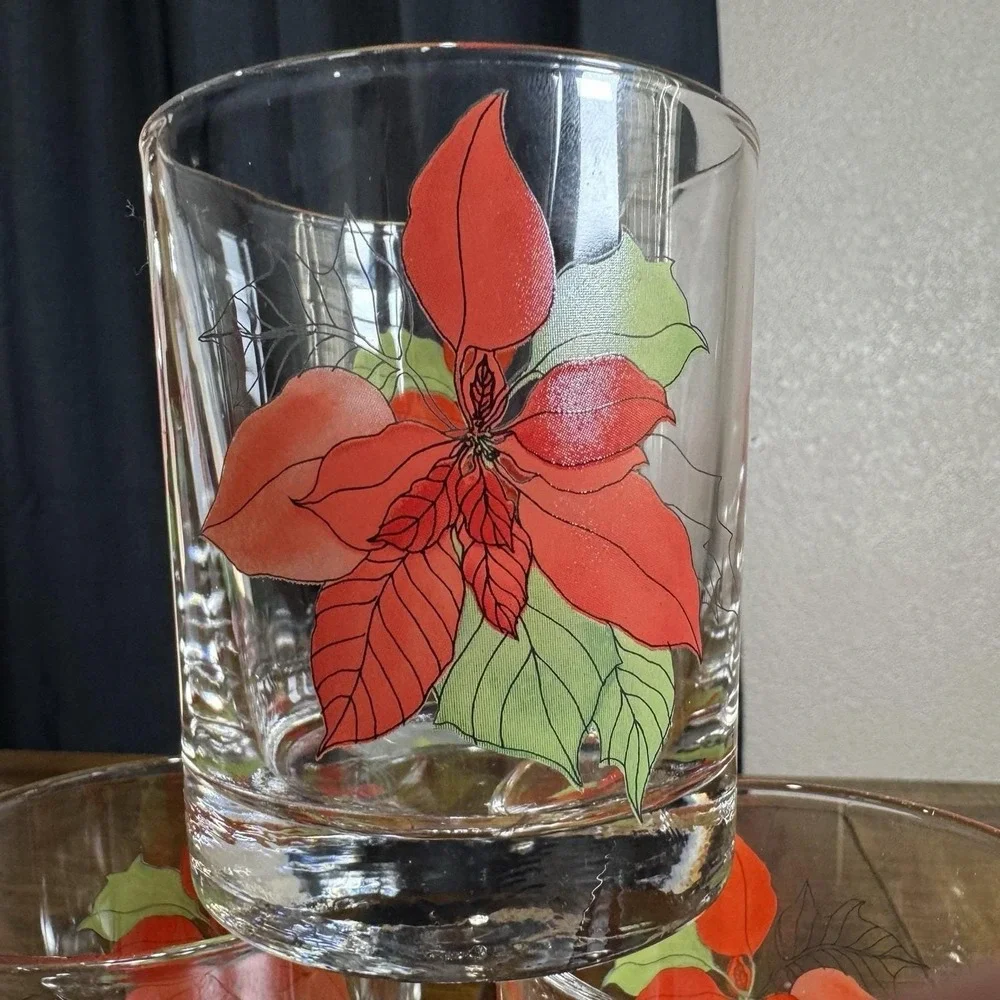 Block Shop Textiles block poinsettia